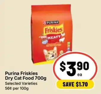 Ritchies Purina Friskies Dry Cat Food offer