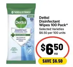 Ritchies Dettol Disinfectant Wipes offer