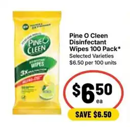 Ritchies Pine O Clean Disinfectant Wipes offer