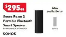 Harvey Norman Sonos Roam 2 Portable Bluetooth Smart Speaker offer