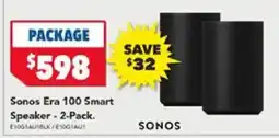 Harvey Norman Sonos Era 100 Smart Speaker offer