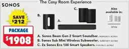 Harvey Norman Sonos Beam Gen 2 Smart Soundbar offer