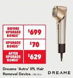Harvey Norman Dreame 'Astra' IPL Hair Removal Device offer