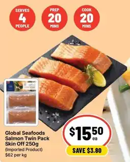 Ritchies Global Seafoods Salmon Twin Pack Skin Off offer