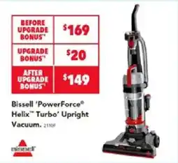 Harvey Norman Bissell 'PowerForce' Helix' Turbo' Upright Vacuum offer