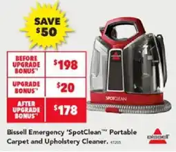 Harvey Norman Bissell Emergency 'SpotClean' Portable Carpet and Upholstery Cleaner offer