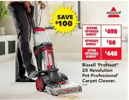 Harvey Norman Bissell 'ProHeat 2X Revolution Pet Professional' Carpet Cleaner offer