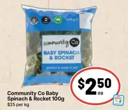 Ritchies Community Co Baby Spinach & Rocket offer