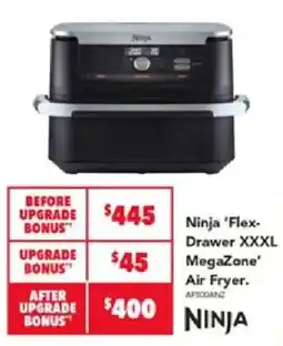 Harvey Norman Ninja 'Flex-Drawer XXXL MegaZone' Air Fryer offer