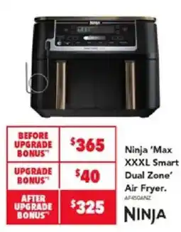 Harvey Norman Ninja 'Max XXXL Smart Dual Zone' Air Fryer offer