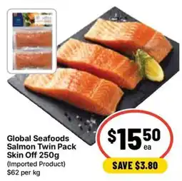 Ritchies Global Seafoods Salmon Twin Pack Skin Off offer