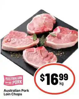 Ritchies Australian Pork Loin Chops offer