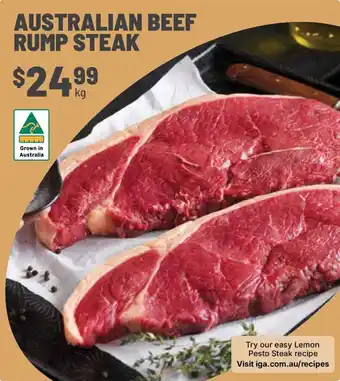 Ritchies Australian Beef Rump Steak offer
