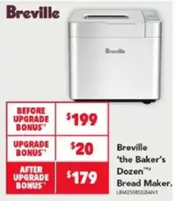 Harvey Norman Breville 'the Baker's Dozen' Bread Maker offer