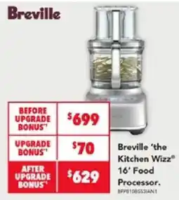 Harvey Norman Breville 'the Kitchen Wizz' 16' Food Processor offer