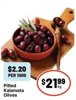 Ritchies Pitted Kalamata Olives offer