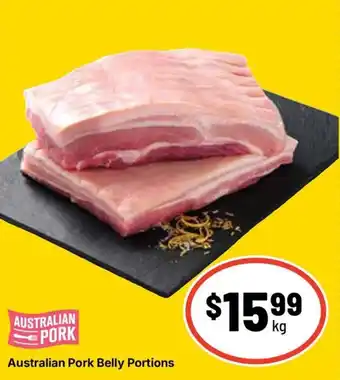 Ritchies Australian Pork Belly Portions offer