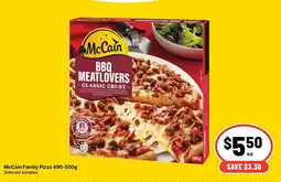 Ritchies McCain Family Pizza offer