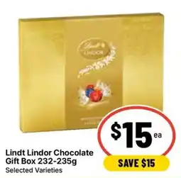 Ritchies Lindt Lindor Chocolate Gift Box offer