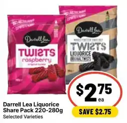 Ritchies Darrell Lea Liquorice offer