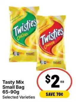 Ritchies Twisties Tasty Mix Small Bag offer