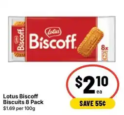 Ritchies Lotus Biscoff Biscuits offer
