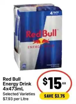 Ritchies Red Bull Energy Drink offer