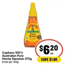 Ritchies Capilano 100% Australian Pure Honey Squeeze offer