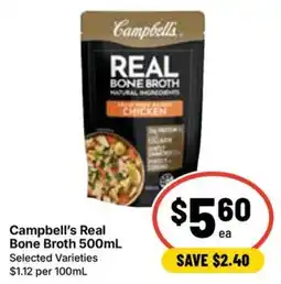 Ritchies Campbell's Real Bone Broth offer