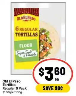 Ritchies Old El Paso Tortillas offer