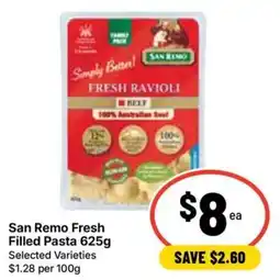 Ritchies San Remo Fresh Filled Pasta offer