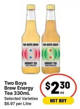 Ritchies Two Boys Brew Energy Tea offer