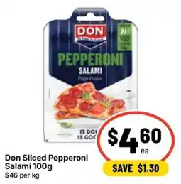 Ritchies Don Sliced Pepperoni Salami offer