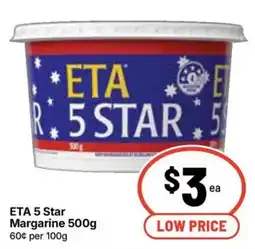Ritchies ETA 5 Star Margarine offer