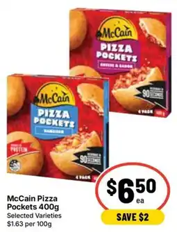 Ritchies McCain Pizza Pockets offer