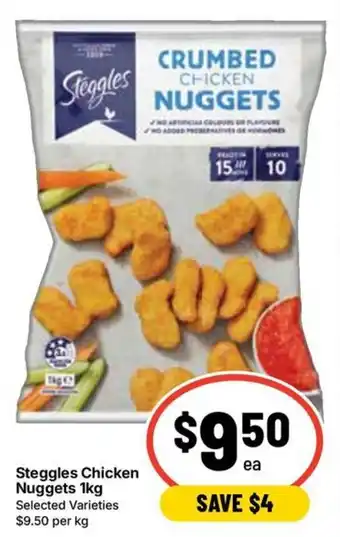 Ritchies Steggles Chicken Nuggets offer