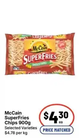 Ritchies McCain SuperFries Chips offer