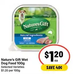 Ritchies Nature's Gift Wet Dog Food offer