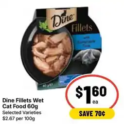 Ritchies Dine Fillets Wet Cat Food offer