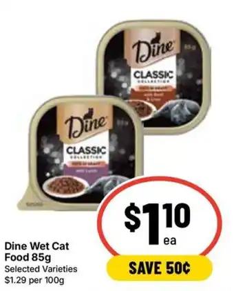 Ritchies Dine Wet Cat Food offer