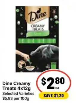 Ritchies Dine Creamy Treats offer