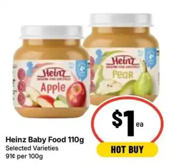 Ritchies Heinz Baby Food offer