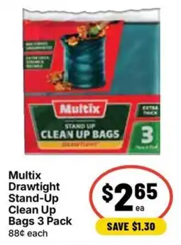 Ritchies Multix Drawtighted Stand-Up Clean Up Bags offer