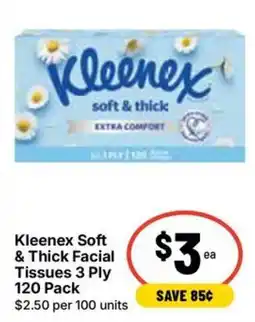 Ritchies Kleenex Soft & Thick Facial Tissues offer