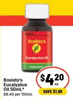 Ritchies Bosisto's Eucalyptus Oil offer