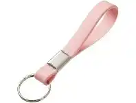 Officeworks J.Burrows Silicone Key Ring Pink offer