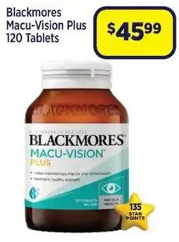 Star Discount Chemist Blackmores Macu-Vision Plus offer
