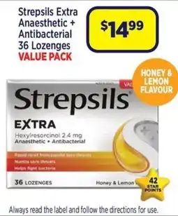 Star Discount Chemist Strepsils Extra offer