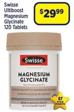 Star Discount Chemist Swisse Magnesium Glycinate offer