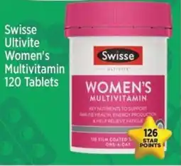 Star Discount Chemist Swisse Women's Multivitamin offer